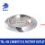 Hotel Supplies Stainless Steel Fruit Plate UFO Fruit Plate Double-Layer Wide-Brimmed Fruit Plate Sugar Fruit Plate