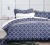 Bedding set of simple and fashionable plaid geometry