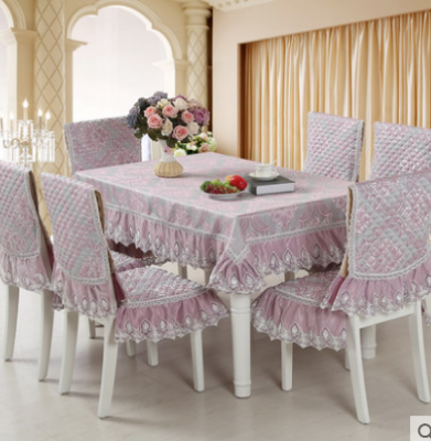 Table cloth European table cover table cover table cloth four seasons chair cushion