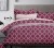 Bedding set of simple and fashionable plaid geometry