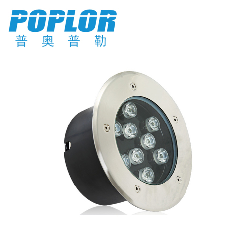 Led Underground Light 9W Buried Light Tree Spotlight Courtyard Lawn Lamp Outdoor Waterproof White Light