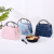 Cartoon aluminum foil square perch lunch box bag bento bag bagged rice box bag outdoor portable ice pack