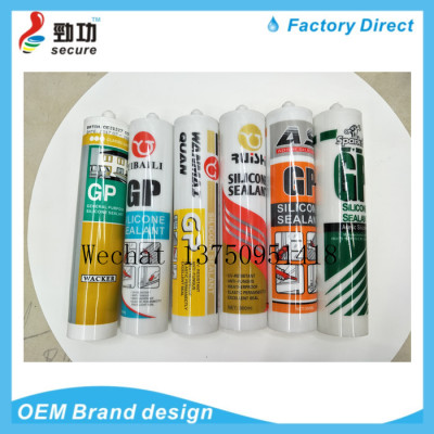 GP WAKER glass door joint silicone sealant acid glass sealant neutral glass sealant