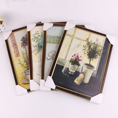 Simple Craft Decorative Picture Frame Modern Style Home Wall Painting Wood Color Picture Frame