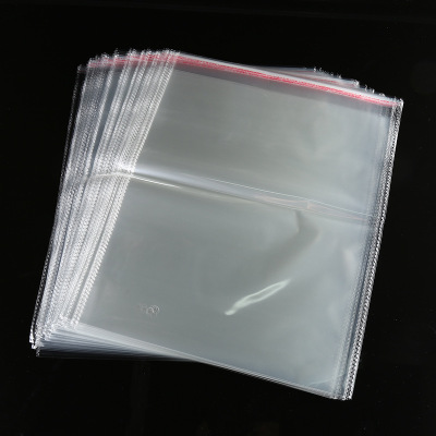 OPP bag manufacturers customized garment packaging non - drying plastic self - adhesive bags 34 cm transparent packaging bags wholesale
