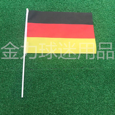 German hand flags national election advertising signs hand flags can be customized manufacturers direct marketing
