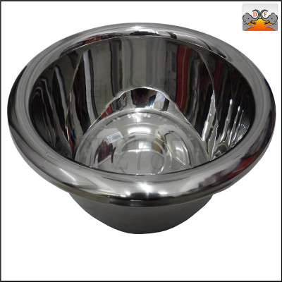 DF27852 ding fa stainless steel kitchen supplies tableware full size extra thick high side bucket basin