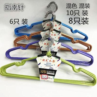 Manufacturer direct adult clothes rack high steel plastic non-slip clothes rack tie rack 10 yuan source