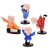 Color Clothes Kung Fu Four Little Monk Car Decoration Samanera Car Decoration Resin Crafts Set of 4 Pieces Price