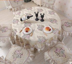 Table cloth European style table cover table cover table cloth chair cover four seasons chair cushion chair back