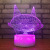 Hot style creative gift colorful 3d small night lamp usb plug - in personalized lamp 1600