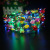 2018 scenic spot hot sale luminous headdress LED garland colorful simulated rattan