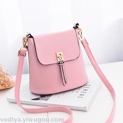 Korean style mini bag with single shoulder slant female bag