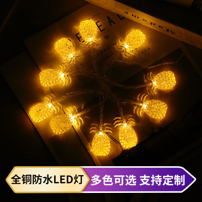 'waterproof LED pineapple pineapple pineapple light series ins bedroom is suing decorative towns wholesale