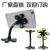 Multi-function mobile phone holder with dual suction cup