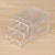 Three-Layer Pull-out Design Transparent Acrylic Storage Box Kitchen Raw Materials Seasoning Product Box