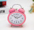 3-Inch Plastic Box Metal Bell Simple Mute Bell Alarm Clock Student Children Bedside Cute Creative Decoration