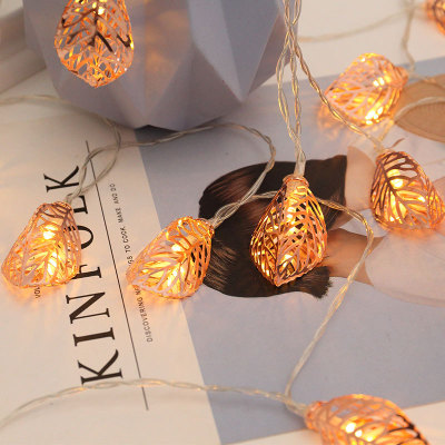 Cross-border manufacturer tieyi metal lamp LED battery color Christmas decoration lamp creative lamp