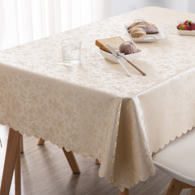 European - style waterproof tablecloth anti - anti - hot oil for wash table cloth household tablecloth rectangular tea table tablecloth