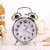 Factory Direct Sales 4-Inch Electroplating Classic Mute Retro Bell with Light Children's Creative Little Alarm Clock Clock Clock