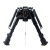 Outdoor 6 inch retractable swing head lock bipod