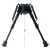 Outdoor 6 inch retractable swing head lock bipod