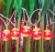 Small red Lantern Festival supplies small red lantern hanging decorations Spring Festival decoration festive lanterns