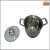 DF27085 tripod hair stainless steel kitchen supplies tableware medi wire ear soup pot wooden steel handle soup pot