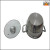DF27085 tripod hair stainless steel kitchen supplies tableware medi wire ear soup pot wooden steel handle soup pot