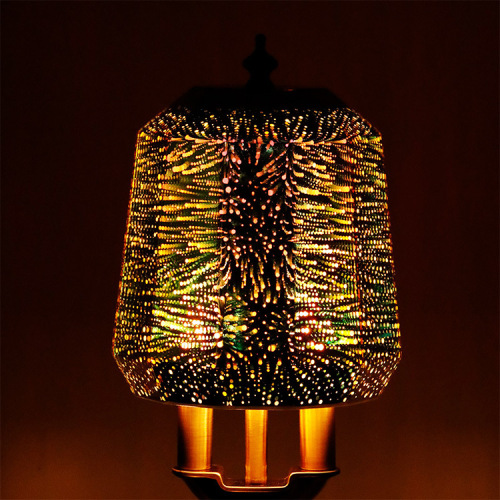 foreign trade for european creative colorful decorative colorful pattern table lamp