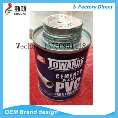 Rigid PVC plastic adhesive for upper and lower water supply and drainage pipe sealing adhesive TOWRADS PVC glue