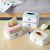 J050406 Plastic Tissue Box Creative Living Room Tissue Box Household Desk Retractable Tissue Storage Box