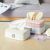 J050406 Plastic Tissue Box Creative Living Room Tissue Box Household Desk Retractable Tissue Storage Box