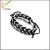 Colored wax thread punk rock bracelet