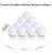 Makeup Mirror Light Dimmable Waterproof Bathroom Bulb String New LED Mirror Front Light