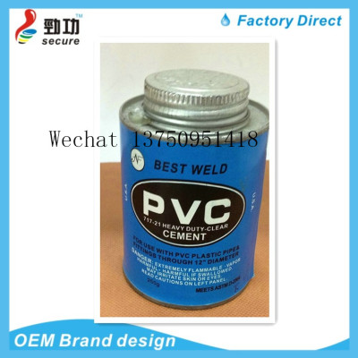 BEST WELD 717 CELAR PVC CEMENT to water pipe glue glue adhesive