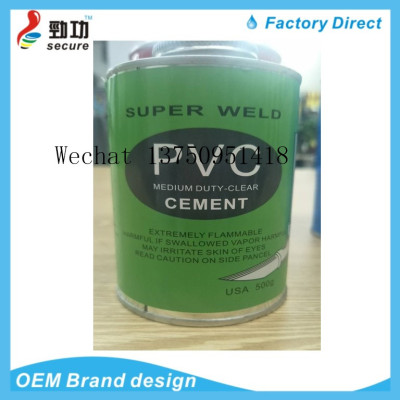 SUPER WELD PVC glue transparent PVC pipe glue drainage pipe repair agent glue