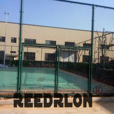 REEDRLON Basketball court guardrail stadium - hook fence net guardrail