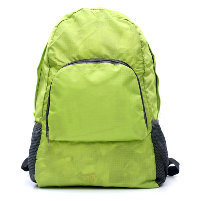 The Korean version of double shoulder folding backpacking trip to pack outside students feel bag bag waterproof
