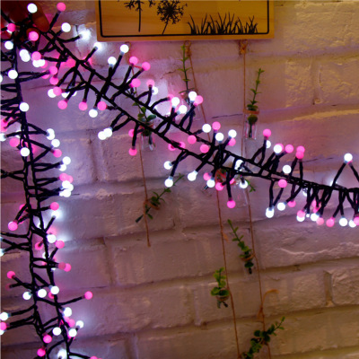 LED firecracker light firecracker light centipede light Christmas decoration colorful light rattan light