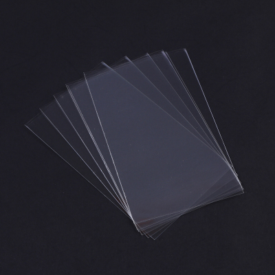 Transparent Single-Side Opening Plastic Packaging Transparent Bag Self-Adhesive Bag Extra Thick Tote Wholesale
