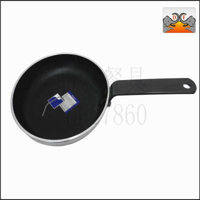 DF27860 tripod hair stainless steel kitchen hotel supplies tableware with single handle frying pan