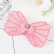 End of the year promote Korean lace bow bangs stick magic stick hair stick 6 color girl band bangs stick