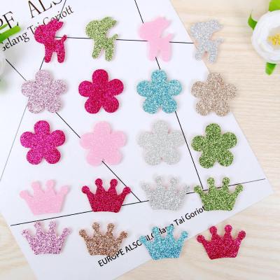 Original factory shop cartoon children fine sequins cloth bangs paste magic paste hair paste cute children bangs paste