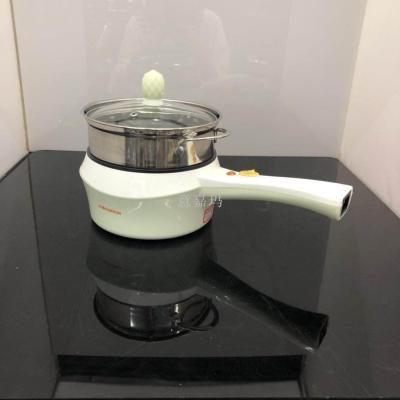 Mini multi-functional electric frying pan small electric hot pot bubble noodles hot pot
