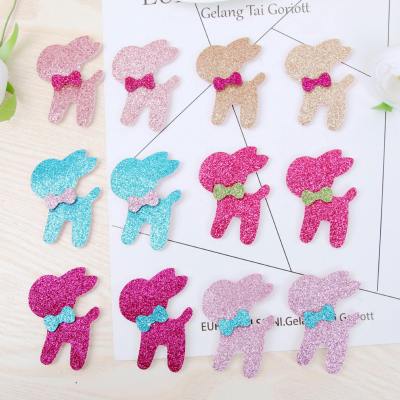 Original factory store cartoon children thin sequins fawn bangs paste magic paste hair paste cute children bangs paste