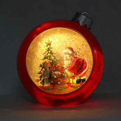 foreign trade exclusive christmas swing ball luminous ornaments christmas tree snowflake factory export european and american hot amazon 25