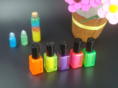 Factory Direct Sales New Fluorescent Pen Nail Polish Modeling Fluorescent Pen Creative Gift Stationery