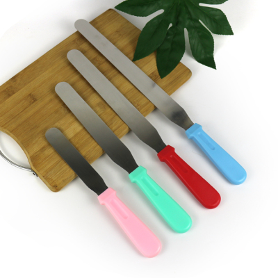 Stainless steel cream spatula cake mounting knife spatula kiss knife demoulding knife for cake of bread baking tool