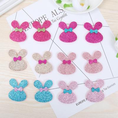 Original factory store cartoon children thin sequin rabbit bangs paste magic paste hair paste cute children bangs paste